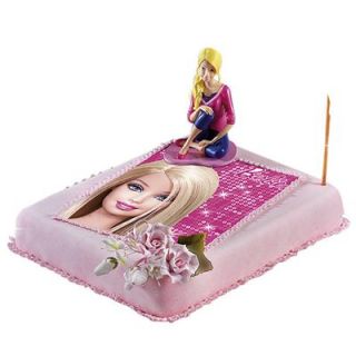 Tortenaufleger Set Barbie 3 tlg. Geburtstag Tortendeko Aufleger Party