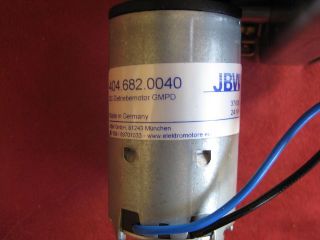 JBW DC Getriebemotor GMPD 24V Elektromotor 404.682.0040