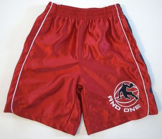 AND 1 Atheletic Shorts ~ Boys Size 5/6 ~ ~ RED
