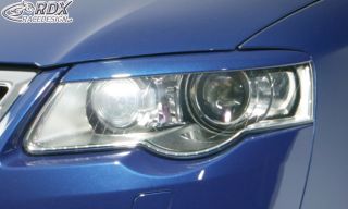 RDX Scheinwerferblenden VW Passat 3C Böser Blick ABS Blenden Spoiler