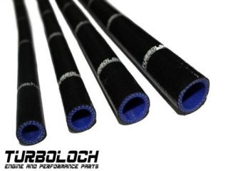 Silikonschlauch gerade ID:19mm L: 1m schwarz / silicone hose black