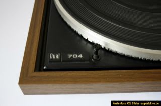 DUAL 704 – Elektronic Direct Drive Plattenspieler,Tonabnehmersystem