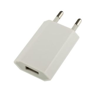 EU Plug USB Power Home Wall Charger Adapter for Apple iPod iPhone 3G