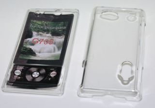 Crystal Case Tasche Cover für Sony Ericsson G705 G 705