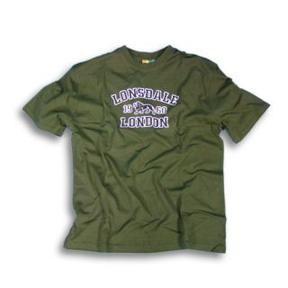 LONSDALE T Shirt Troy   New Olive