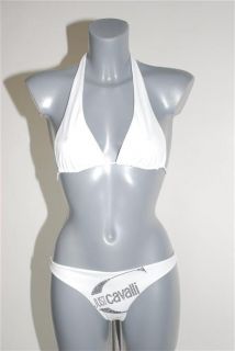 JUST CAVALLI Triangel Bikini weiss Gr. 38
