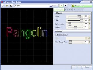 Pangolin QuickShow Lasersoftware USB DMX Interface Show