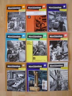 Zeitschrift Maschinenbau Technik DDR Nr. 4 12/1968