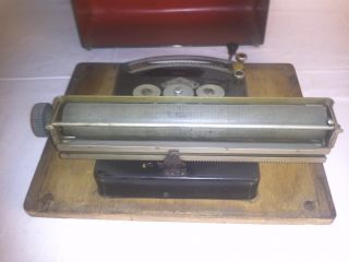 Alte Antike Schreibmaschine Gundka Modell 3 Antiquität