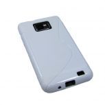 Samsung Galaxy S2 i9100 TPU GEL Silikon hülle Case SII Weiß