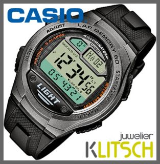 Casio Sport Digital Alarm Chrono Herren Uhr W 734 1AVEF
