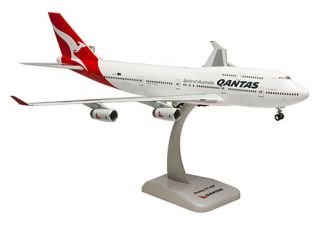 Qantas Airways   Boeing 747 400   1200 Hogan Wings Modell 4180   NEU