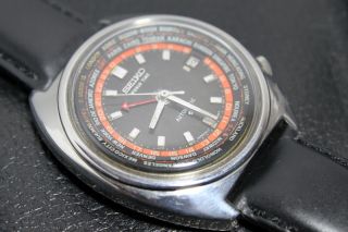 Vintage SEIKO World Time GMT Automatik 6117B automatic