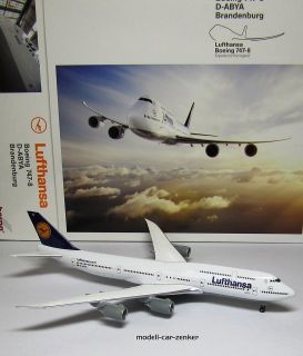 516068 001 Lufthansa Boeing 747 8 Intercontinental D ABYA 1/500