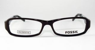 FOSSIL Brille Brillengestell BEL AIR Dark Brown OFW1222201 NEU