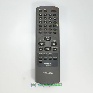 TOSHIBA VT 729EG original Fernbedienung TV VCR