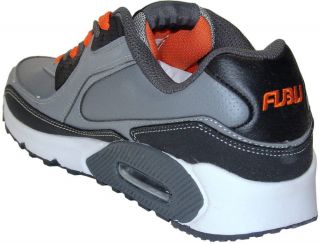 Fubu Sneaker Matthew grey black orange 899 732