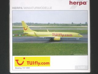 TUIfly Boeing 737 (B737 800), Herpa 1:200
