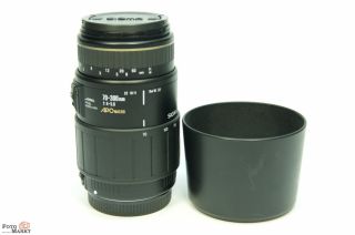 Canon EF 70 300mm 4,0 5,6 Sigma APO Macro Objektiv Lens EOS