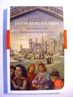 Carl Burckhardt Kultur der Renaissance in Italien UNGEL