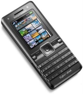 Sony Ericsson K770i soft Black Cybershot  3,2 MPX  UMTS  BLUETOOTH