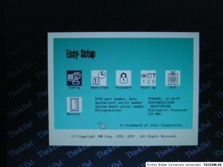 IBM Thinkpad 770 /770E Nostalgiker Notebook Laptop