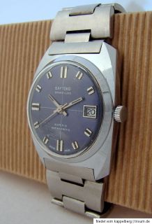 Saytoko Grand Luxe Super 21 swiss made Herren Uhr mit Datum vintage