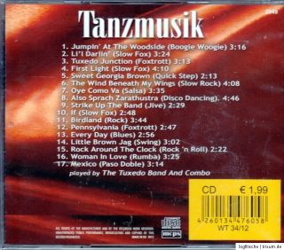 CD   TANZMUSIK / SLOW FOX, SWING, RUMBA, FOXTROTT usw. (NEU)