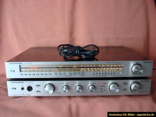 GRUNDIG Vintage HiFi Verstärker/Amplifier SV 2000 + Tuner ST 2000