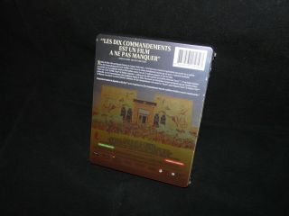 The Ten Commandments   Limited Steelbook Blu ray New Sealed
