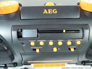 AEG SRP 4332 Radiorekorder CD Player USB SD MMC Sound Machine