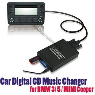 Auto Digital CD Musik Wechsler USB SD MP3 12pin für BMW 3 5 E46 E39