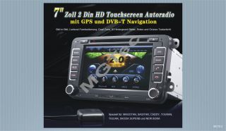 AUTORADIO VW Passat Golf 5 6 GPS DVD NAVI Navi. BT HD DVB T NEU aus