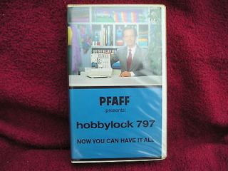 Pfaff Hobbylock 797 Instruction Video