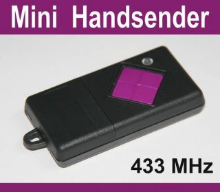 Mini Handsender MAHS433 01 z.B. Novoferm Novodoor / 803