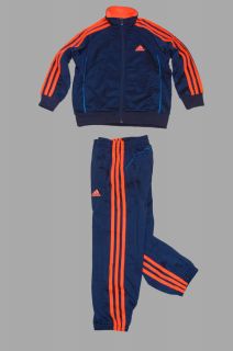 Adidas IIC PES SUIT Kinder Trainingsanzug Testa Jungen Sportanzug Blau