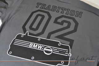 BMW 2002 1600 T shirt Tee Mobile Tradition M10 New