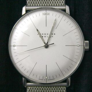 mechanische Armband Uhr Junghans Mod.: MAX BILL   Made in Germany mit