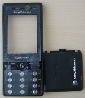 Sony Ericsson Original K810i Cover Oberschale Black +OL