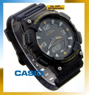 neue CASIO Collection Uhr AQ S810W 2AVEF Solar 10bar/ 5Alarme