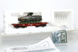 Roco 818 H0 Minitanks Schwerlastwagen mit Panzer OVP