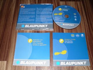 Blaupunkt Navigation CD 2006 2007 DX Alpen Alpi Alps