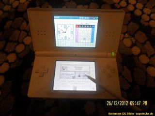 Nintendo DS Lite Polar Weißnur 1 Tag