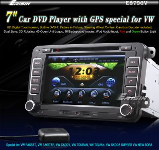 VW Autoradio & Navigation Navi mit DVB T USB SD iPod Bluetooth DUAL