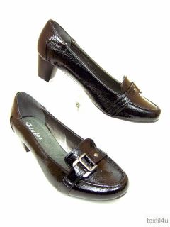 Damen Schuhe Pumps Absatz 5 cm schwarz