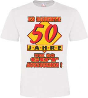 FUNSHIRT Geburtstag T Shirt 18 20 30 40 50 60 Rentner OLDTIMER S M L