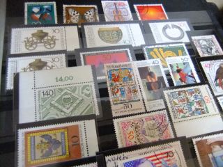 Briefmarken Wunderkiste 3/5 viel Deutschland Material aus Sammler