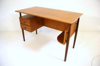 TEAK Schreibtisch writing desk Juhl Vodder Ära 60/70er