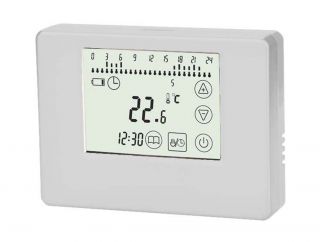 Digital Funk Thermostat Touchscreen Wireless ivory #829