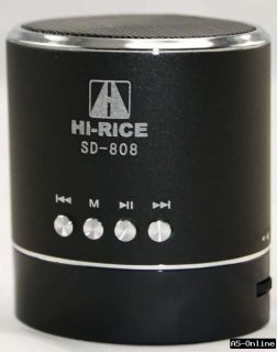Mini Lautsprecher Digital mit Radio Micro SD USB Iphone Mp3 mit Akku